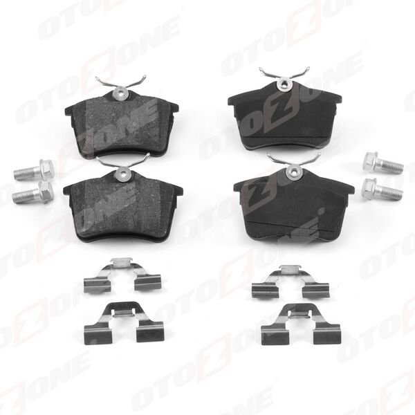 ARKA FREN BALATASI P307 00>09 P308 07>14 PARTNER 08> PARTNER TEPEE 08> BERLINGO 08> C4 04>16 civat a takımlı