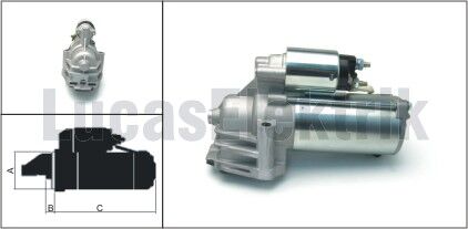 MARŞ MOTORU FORD TRANSİT 01> 2.4 TDCİ X400 2.2 D 05>09 X-TYPE I X400 2.2 D 05>09