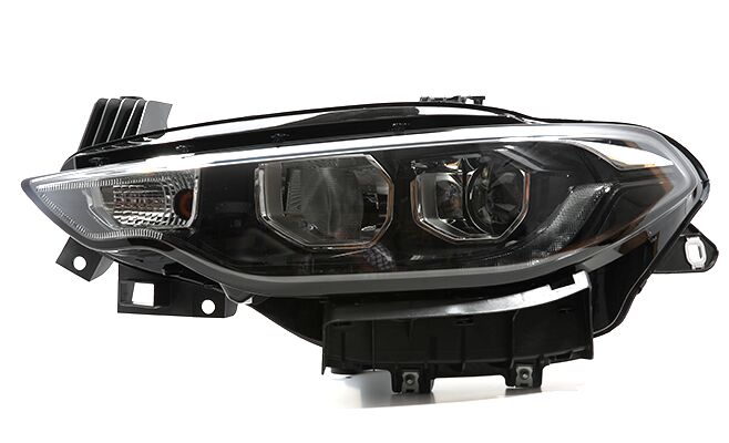 FAR MOTORLU SOL KROM ÇITALI - LED DRL PARK FIAT EGEA 16>20
