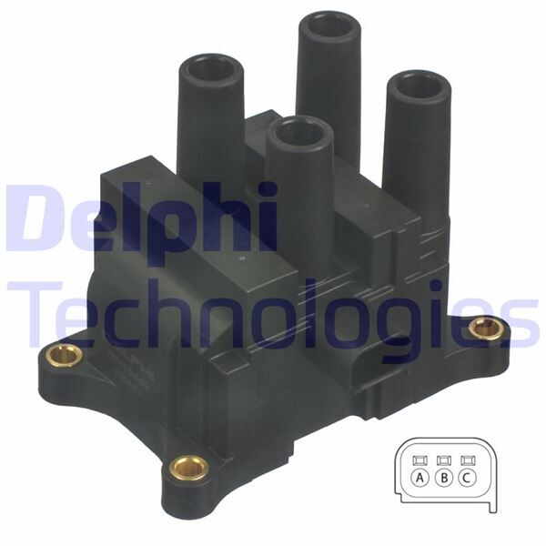 ATESLEME BOBINI FIESTA V-VI 01>11 FUSION 01>12 1.25-1.3-1.4-1.6TI FOCUS II C MAX 1.4-1.6TI VOLVO C30 06>12 S40 II 05>12 V50 05>12 1.6