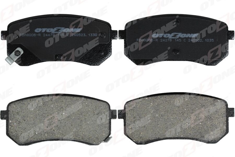 ARKA FREN BALATA HYUNDAI i10 1.0L 1.1L 08-13 / KIA PICANTO 1.0L 1.1L 05-11 - Aşınma ikaz soketli