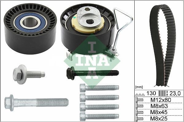 EKSANTRİK GERGİ KİTİ VOLVO S60 1.5T3 2.0 T3 T4 T5 T6 T8 15-18 S80 S90-V40-V60 V70 V90 XC40 XC60 XC90 130DİŞ X 23 31460035