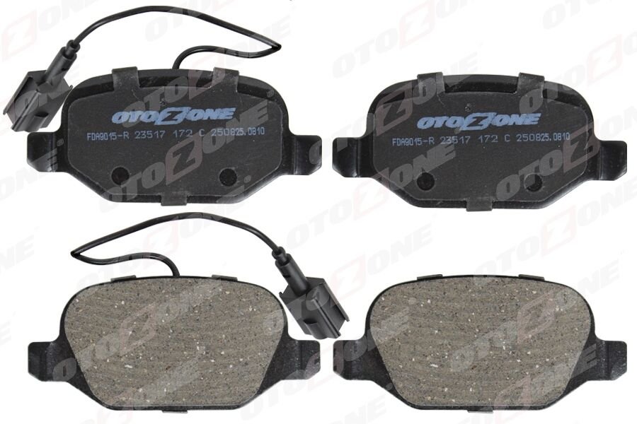 ARKA FREN BALATASI ALFA ROMEO MITO 09> FIAT LINEA 09> 1.3JTD 1.4TJET 1.6JTD FİSLİ