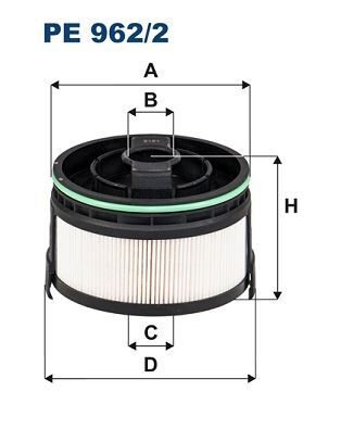 YAKIT FILTRESI MERCEDES OM654 W205 C257 W213 C238 W463 C253 V167 W222 W447 W223 B907 B910