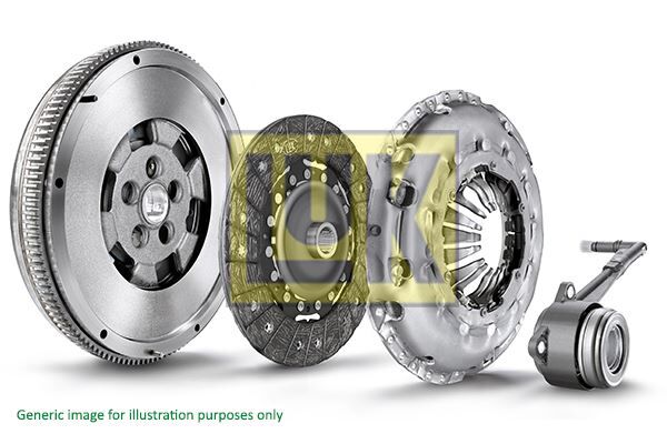 DEBRİYAJ SETİ 4 LU KIT VOLAN-DEB SETI -RULMAN FORD TRANSIT CUSTOM 2.2TDCI 125PS 6 VİTES 11-14 RULMANLI