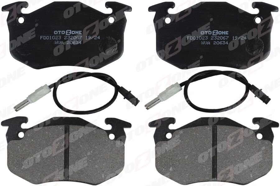 ÖN BALATA RENAULT R5 72>85 CLIO I 91>98 EXPRESS 85>92 TWINGO I 93>07 FİŞLİ