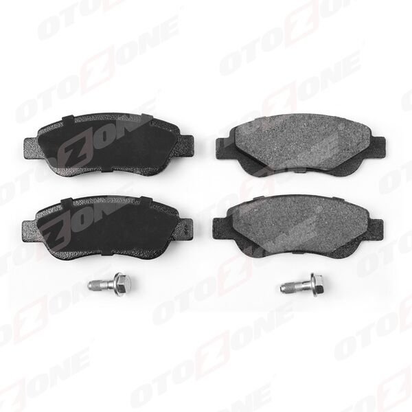 ÖN BALATA P107 06/05 > P108 14 >C1 1.0 1.4HDİ 6.05 > 1.0 1.2VTİ 14 > TOYOTA AYGO 1.0 1.4 HDİ 7.05 > civata takımlı