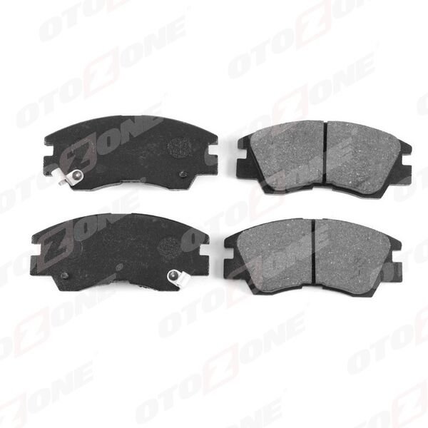 ÖN FREN BALATA MITSUBISHI L200 2.5L 4D55 4D56 8v K14T 4x2 4x4 86-98 / L300 2.5L 4D56 8v P15V PANELVA N 86-> - Aşınma ikaz soketli