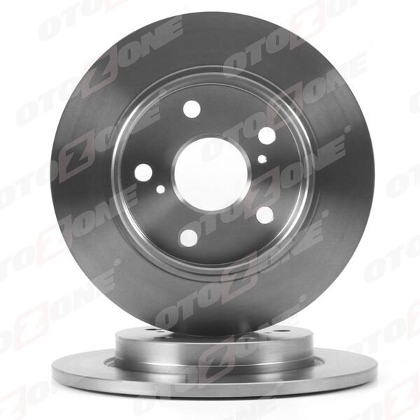 ARKA FREN DİSKİ DOLU TİP TOYOTA AURIS COROLLA 1.4L 1NDTV NDE150 NDE180 D-4D dizel 07-> / 1.33L 1NR-FE NRE180 12-> - 270 ÇAP X 5 BİJON - Adet disk fiyatıdır