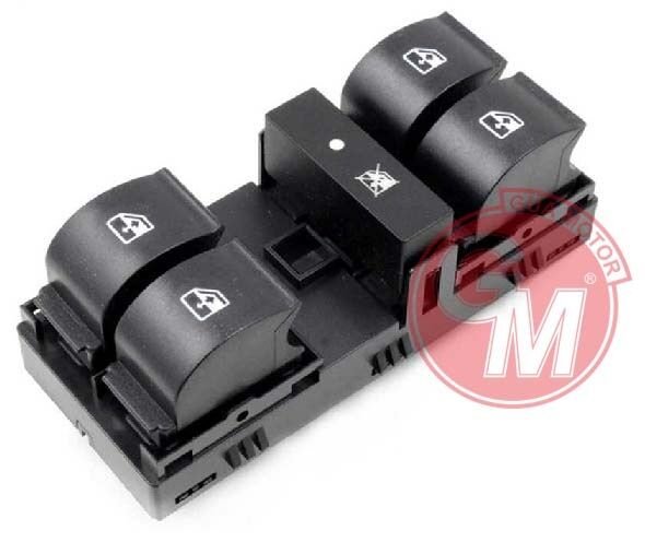 CAM AÇMA ANAHTARI KUMANDA GRUBU ÖN SOL FİAT LINEA 09> ÇERCEVESİZ 8 FİŞLİ