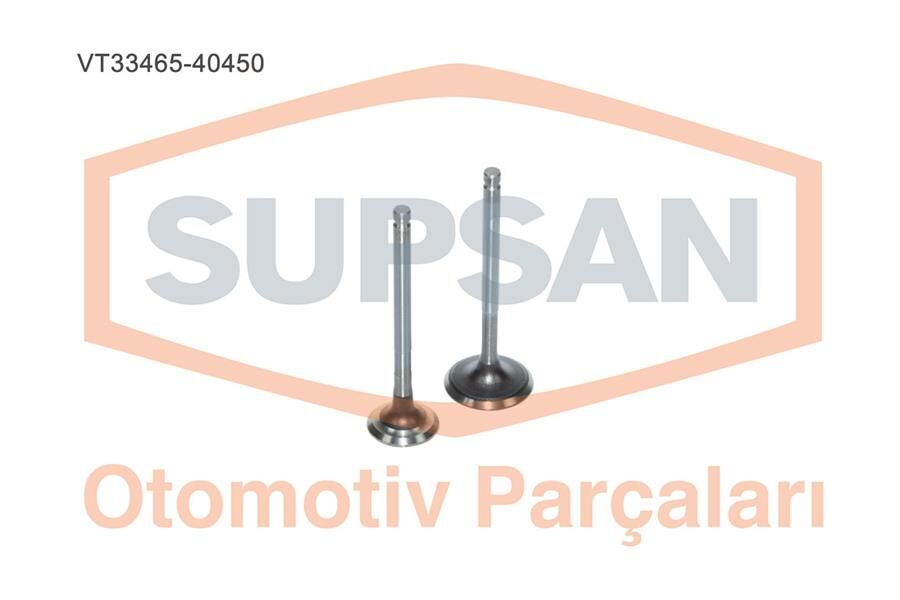 SUBAP EMME EGZOZ TAKIM COROLLA 1.6 16V ENJ. 87-00 IN-8/EX-8 31 x 5.985 x 87.5 - 24.5 x 5.98 x 87.84