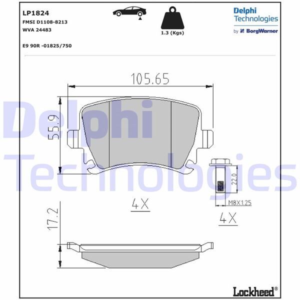 ARKA BALATA PASSAT-CC-CADDY-GOLF5-GOLF6-JETTA-A3-A6-LEON-OCTAVIA-SUPERB 04 >