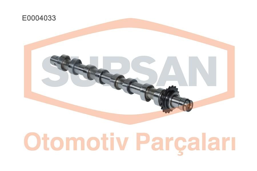 EKSANTRİK MİLİ EGSOZ PARTNER-BERLINGO-P206-P207-P307-P308-P3008-P407-P5008-C2-C3-C4-C5-JUMPY FIESTA 02>08-FOCUS II 04>11- FUSION 04>14-VOLVO S40-S80-V50-V70 1.6 16V HDI TDCI