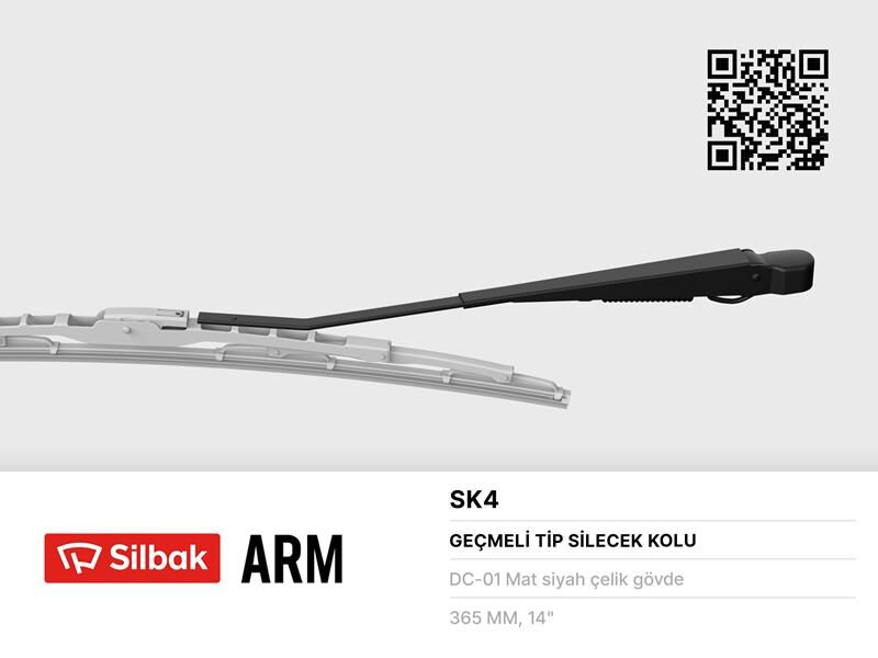 SİLECEK KOLU ARKA 385MM M131-KARTAL