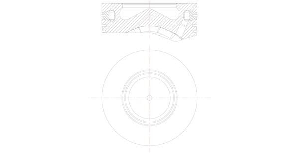 PISTON SEGMAN STD 84.00mm BMW N57 D30 A B C E90 E92 F32 F34 F10 F01 F25 F26 E70 F15 F16 E71