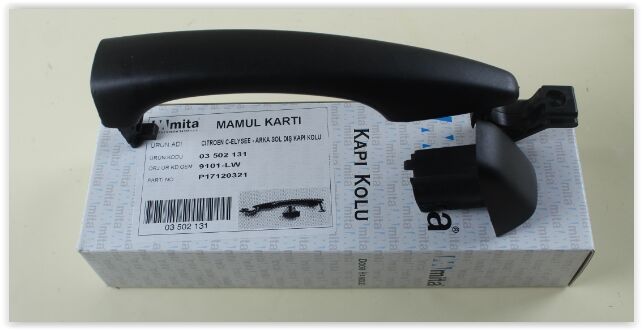 ARKA SOL DIŞ KAPI KOLU CITROEN C-ELYSEE /P301
