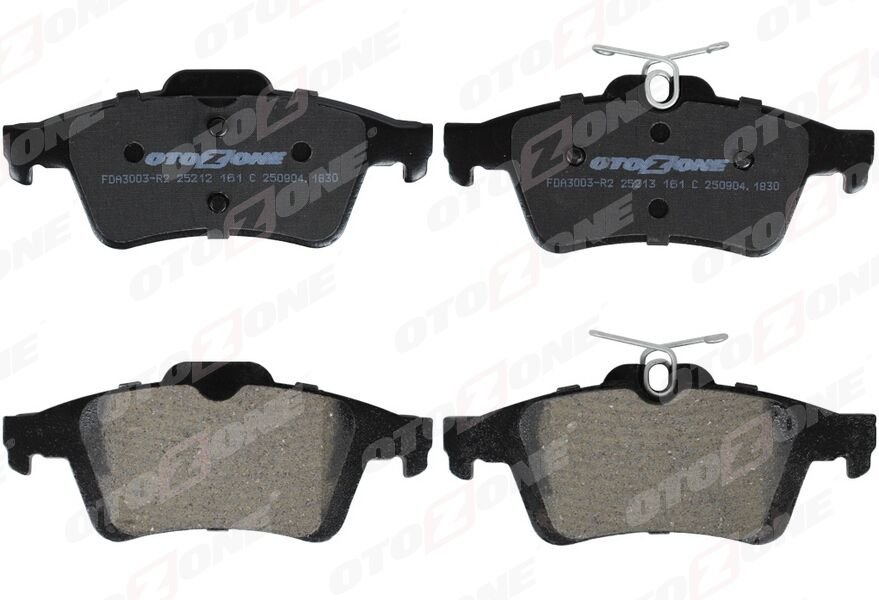 ARKA FREN BALATA MAZDA 3 BK 03-09 / RENAULT LAGUNA III 07-> / OPEL VECTRA C 02-> / CITROEN C5 08-> / PEUGEOT 508 10-> / FORD FOCUS II. C-MAX 04-> CONNECT 02-> / VOLVO S40 II 04-> / SAAB 9-3 02->