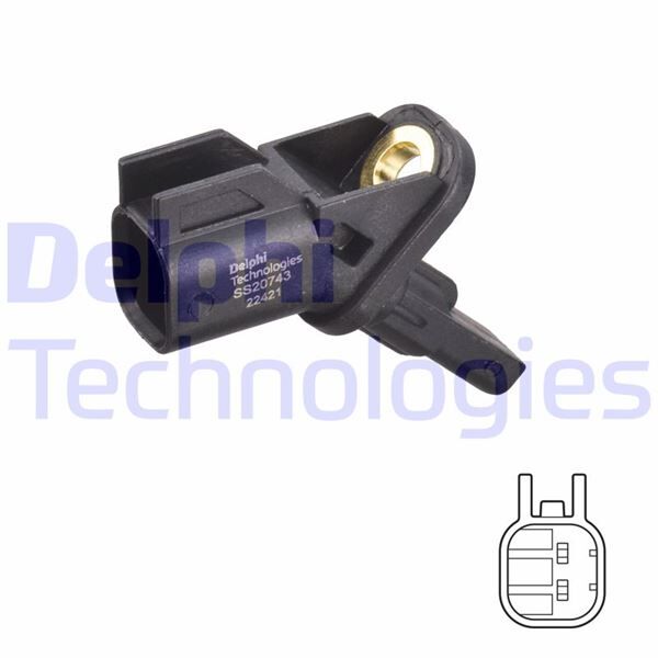 ÖN ABS SENSORU FOCUS III 11>KUGA I-II 08>17 MONDEO IV 07>14 CONNECT 14> VOLVO C30 06>12 S40 II 06>12 S60 II 10>18 V50 05>12 V70 II 05>11 XC60 I 09>12 XC70 II 09>12