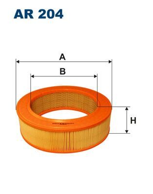 HAVA FILTRESI MERCEDES OM615 OM616 OM617 W123 S123 B601 B602