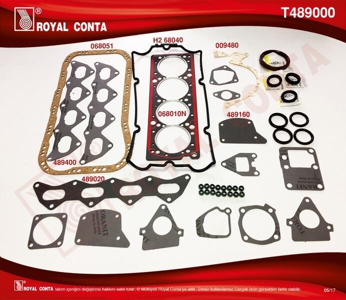 TAKIM CONTA SKC Lİ SUBAP LASTİKLİ TMPR 2000 16V