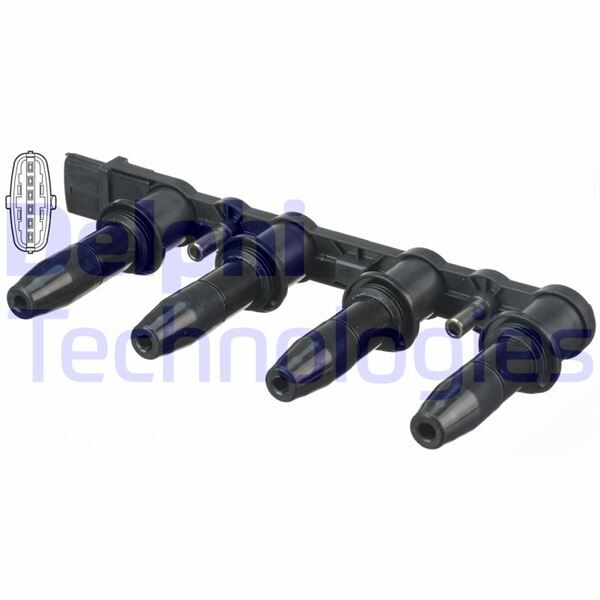 ATEŞLEME BOBİNİ OPEL ASTRA G-H VECTRA C-CORSA D-INSIGNIA A-MERIVA A-ZAFIRA A-B-C 1.6-1.8 16V Z16XEP -Z16LET-Z16XER-A16XER