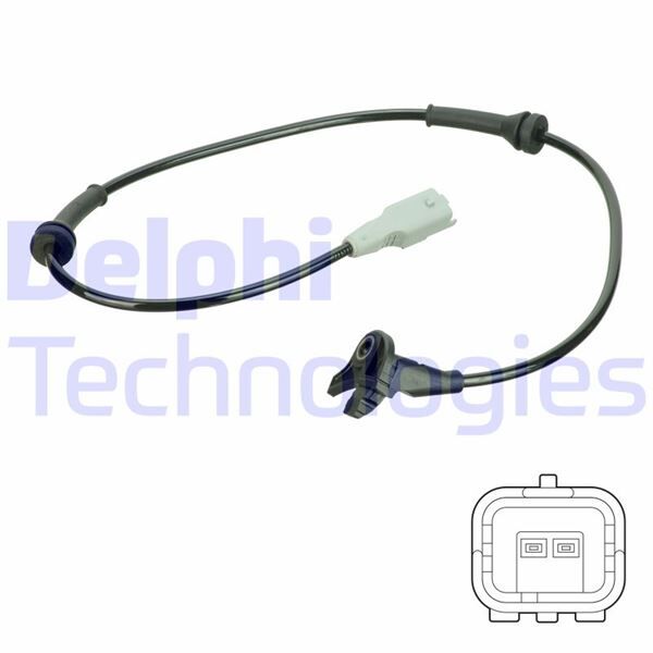 ÖN ABS DEVİR SENSÖRÜ P307 00>12 P308 07>14 P3008 09>16 P5008 09>16 C4 09> DS4 11> DS5 11>
