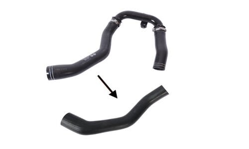 TURBO HORTUMU BÜYÜK METAL BORU HARİÇ FIAT LINEA 09> 1.3D MJET 1.4 16V