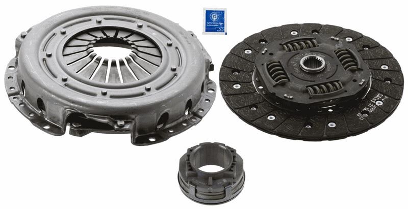 DEBRİYAJ SETİ TRANSIT TURBO T12-T15 95>01 2.5 TD RULMANLI