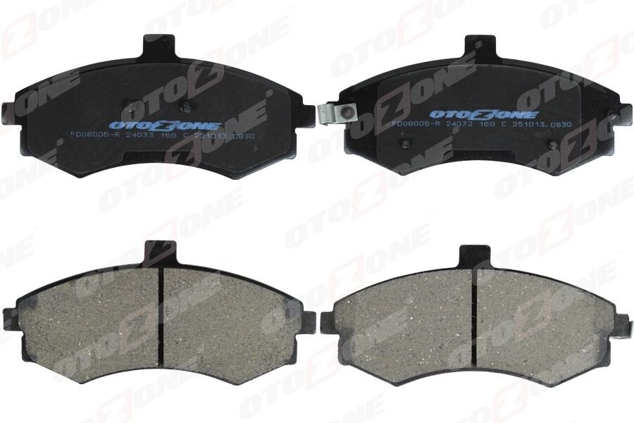 ÖN FREN BALATA HYUNDAI MATRIX 1.5L D4FA CRDi dizel 05-> / ELANTRA 1.6L benzinli 01-03 - tepeli tip 137mm - Aşınma ikaz soketli