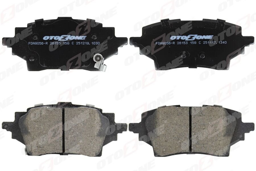 ARKA FREN BALATA TOYOTA COROLLA 1.2L 8NRFTS NRE210 19-> / 1.6L 1ZR-FAE ZRE210 19-> / 1.8L 2ZR-FXE Hybrid ZWE211 19-> / 1.5L M15A-FKS MZEA11 21->