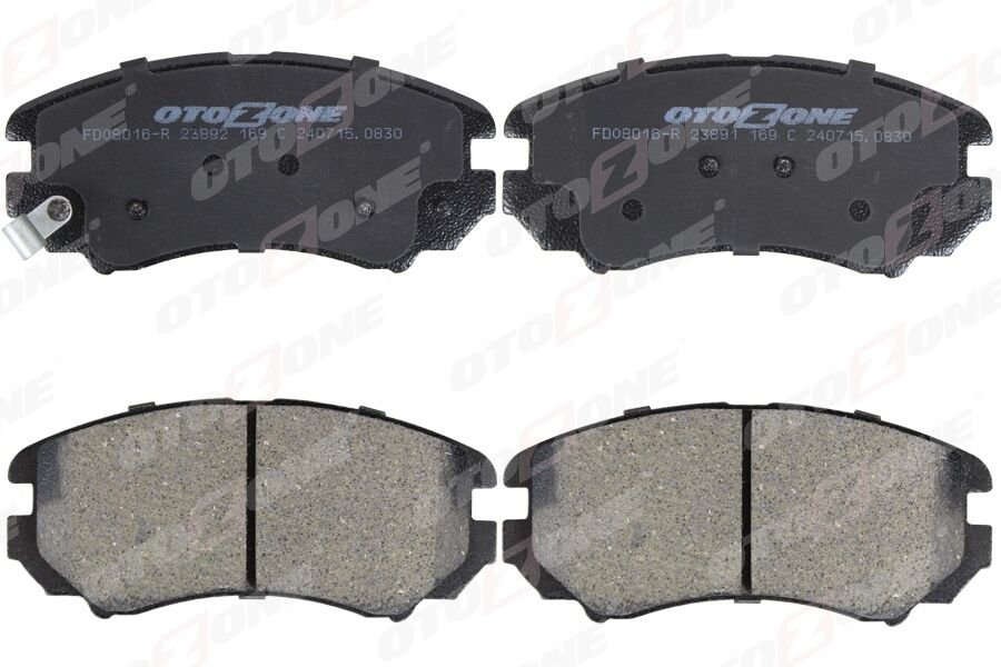 ÖN FREN BALATA HYUNDAI SONATA 2.0L CRDİ 98-04 2.0L VVTİ GLS 05-> / SANTAFE 2.0L D4EA CRDİ 04-> / TUC SON 2.0L D4EA CRDİ 04-10 / KIA SOUL 1.6L CVVT 09-> / SPORTAGE 2.0L CRDİ 04->