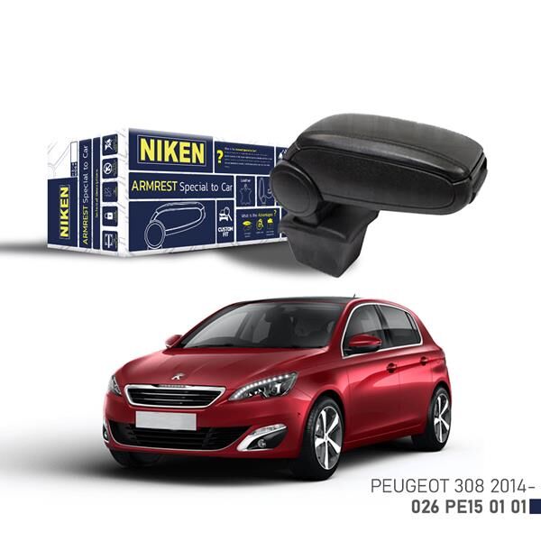 ARACA ÖZEL KOL DAYAMA SİYAH PEUGEOT 308 14 >