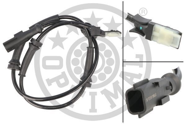 ABS SENSORU ON MERCEDES CITAN W415 12> . RENAULT KANGOO 08>