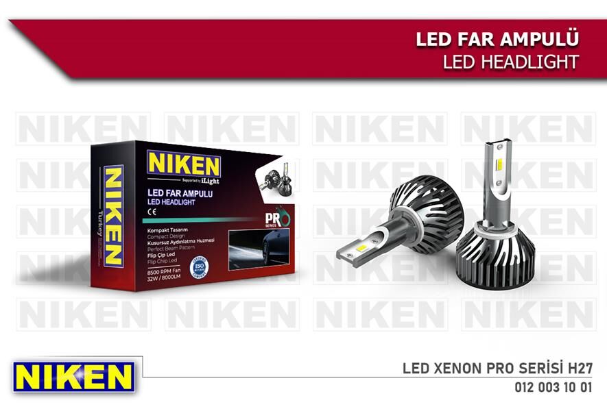 AMPÜL LED XENON PRO SERISI H27