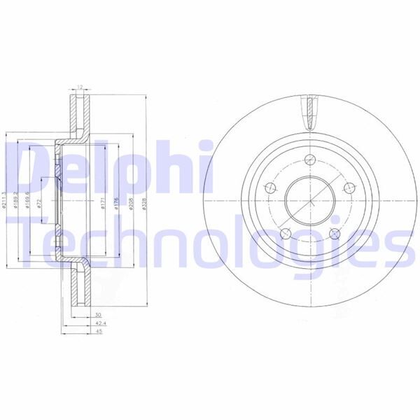 FREN DİSKİ ÖN JEEP CHEROKEE 03>10 328MM/30MM