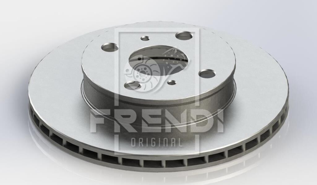 ÖN FREN DİSKİ HAVA KANALLI TOYOTA COROLLA 1.3L 2E EE100 95-98 / 1.6L 4A-F AE92 88-92 238 ÇAP X 4 BİJON - Takım disk fiyatıdır